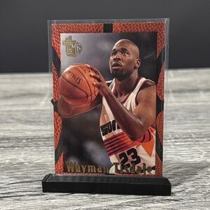 NBA | 1994-95 Topps Embossed Basketball #78: Wayman Tisdale - Vintage Card